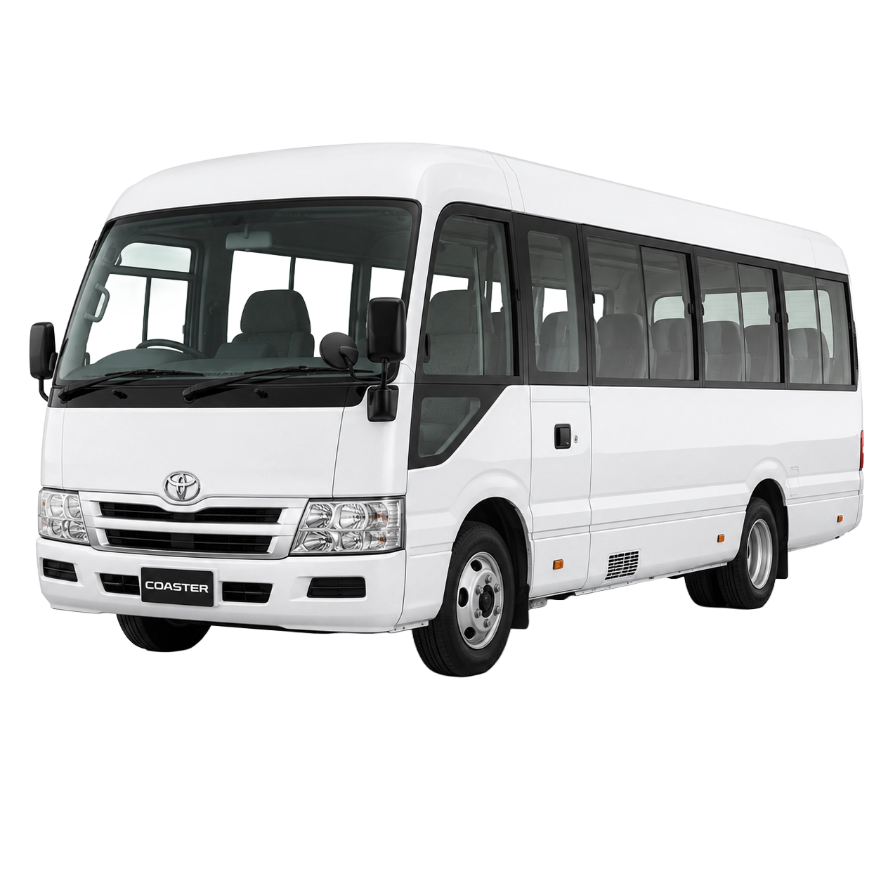 Coaster style mini bus